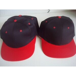 10 HAT BUNDLE LOT BLANK NISSUN RED BLACK SNAPBACK 90S HAT CAP VINTAGE 00S Y2K S5